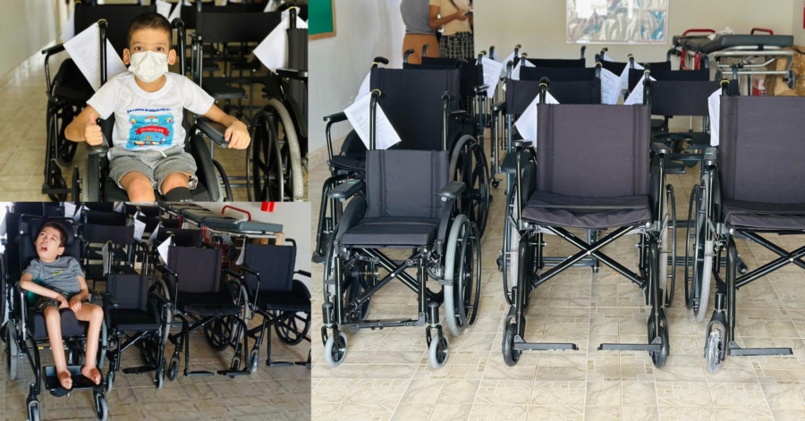 Novas cadeiras de rodas fortalecem ações de acessibilidade em Campo Grande do Piauí
