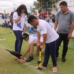 Unidade Escolar Moisés Bezerra realiza etapa prática da OBAFOG 2026 no Estádio Municipal Birrezão
